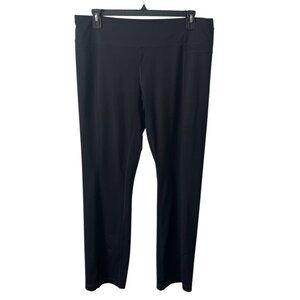 Active Performance Black Athletic Exercise Casual Pants